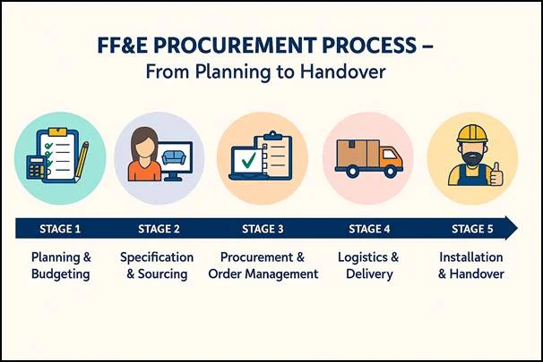 What is FF&E procurement